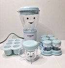 Nutribullet Baby Blender With Jars And Trays Working Blue And White