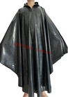 Sexy Latex Unisex Long Cloak Multi-function Waterproof Raincoat