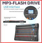 12 Channel Mixer-dj Studio Stage-bluetooth Usb Mp3  lowest 12-channel Price  