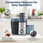 1000w Electric Juicer Fruit Vegetable Blender Juice Extractor Citrus Machine Usa