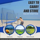 Volleyball Training Equipment Net Volleyball Practice Net Station 11 X 8 Ft