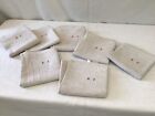 One Antique French Rustic Hemp Woven Kitchen Hand Towel 19th Century