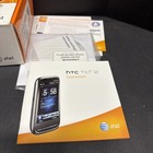 Vintage Htc Tilt 2 Smartphone W  Original Box  Charger  Disc  Stylus
