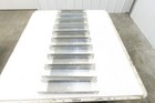 Pallet Rack 12  Spacer Back To Back Row Galvanized Steel Teardrop Lot Of 10