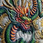 The Power Of Green Dragon 5 Oz Antique Finish Silver Coin 10  Niue 2024
