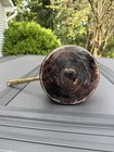 Vintage Copper Pot  Brass Handle Copral   Made In Portugal