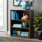 Mainstays 3-shelf Bookcase With Adjustable Shelves - Wide Range Of Color Option