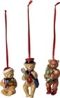 Villeroy   Boch Nostalgic Ornaments Teddy Bears  6667 Nib