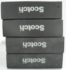 Vintage Betamax Beta Tape Lot Of 4 Used Tapes Scotch Model L-500 W  Cases
