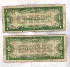 1923    1 Silver Certificate Note Lot   G   Vg   2 Notes