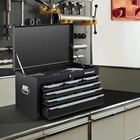 Ironmax Portable Tool Box 6 Drawers 24       Lockable Tool Storage Organizer Toolbox