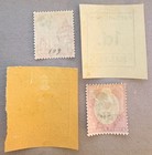 Malta C1  J2  J7  Mr2   Lot Of Back Of Book Stamps   Mh