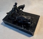 Vtg Sterling Silver Spain Bullfight Picador Sculpture 