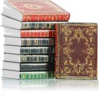 16 Pcs 1 12 Scale Miniature Books For Dollhouse Diy Stickers  Study Room Libr   