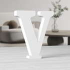 10 Inch White Big Wood Letters  Unfinished Wooden Letters For Wall Decor Deco   