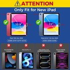 Avoar 2 Pack Screen Protector For Ipad 11th A16 2025   10th Generation Black 