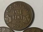1922 1923 1925 Canada Small Cent Brown