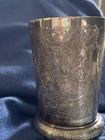 Ellis-barker Silver On Copper Mint Julep Cup Vintage Set Of 2