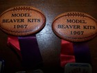 Vintage Minot State North Dakota Model Homecoming Football Pins  1965   66   67