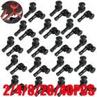Lot Black 11 3mm Tire Wheel Stem Motorcycle Cnc Aluminum Valve 90 Degree Angled