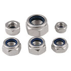 201 a2 a4 Stainless Steel M4 M5 M6 M8 M10 M12 Nylon Insert Hex Lock Nuts Din985
