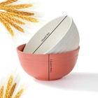 Unbreakable Wheat Straw Cereal Bowls Set Of 8 Bpa Free 26oz Microwave And