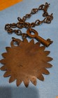 Vintage Key Fob W  Chain And Skeleton Key   The Savoy Hotel  Charleston  Sc