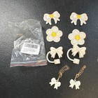 8 Piece Stanley Cup Accessories Set  New Open Box  White    Yellow