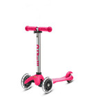 Micro Kickboard Mini Plus Kick Scooter With Led Lights - Pink