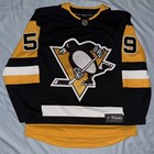 New Fanatics Jake Guentzel Pittsburgh Penguins Nhl Hockey Jersey Black Adult Med