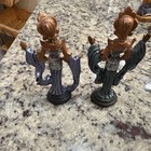 Fantasy Mermaid Figurines Statues Pair Decorative Collectibles  2 Pieces 