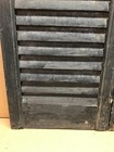 Antique Pair 14x46 House Window Wood Louvered Shutters Shabby Vtg Chic 583-26b