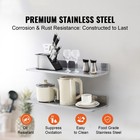 Uimoso 30  X 8 6  Stainless Steel Wall Shelf For Kitchen  Set Of 2