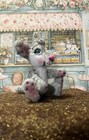 Mini Needle Felted Gray Tabby Cat