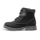 Kids Youth Ankle Boots Side Zipper Fashion Boots For Girls   Boys