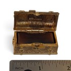 Vintage Estee Lauder Beautiful Solid Perfume Treasure Chest Compact 80s Collect