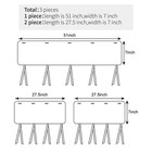 3 In 1 Crib Rail Covers For Teething soft Breathable Mesh Liner Anti-collisio   
