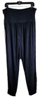 Danskin Women s Size Xl  14 16  Rich Black Hammer Pants Style 8708 Dancewear