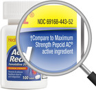 Famotidine 20mg Acid Reducer  Dye-free  100 Tablets