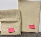 Lot Of Counted Cross Stitch Fabric  Yardage  Pieces   Bow - 14 Count