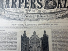 1868 Harper s Bazaar December  26  1868 Ladies Fashions 16 Pg News  Stories  Ads