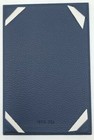 Single Sided 1 Page Open Face dessert Menu Board Cover Blue 6x9 Restaurant
