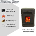 Comfort Glow Freestanding Pellet Stove  Heats Up To 2 800 Sq Ft  Remote Control