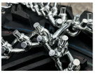 Atv615stud 26x9 5-12 Atv Utv Stud Tire Chains Pair 2 