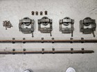 Antique Door Track And Rollers Set