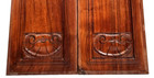 2 Acanthus Leaf Walnut Carving Panel 23 54 Antique French Architectural Salvage