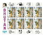 Special Lot Bhutan 1985 522-6 - Disney Mickey - Full Set Of 5 Sheets - Imperf