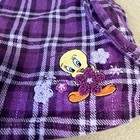 Vintage Warner Bros Looney Tunes Tweety Bird Skort Skirt Shorts Girl   s 24 Months
