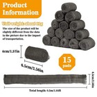Steel Wool For Mice Control 15pcs Fine Steel Wool Pads Steel Wool Fill Roll Ext 