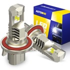 Autoone H13 Led Headlight Kit High Low Beam Bulbs Bright 6000k White High Power